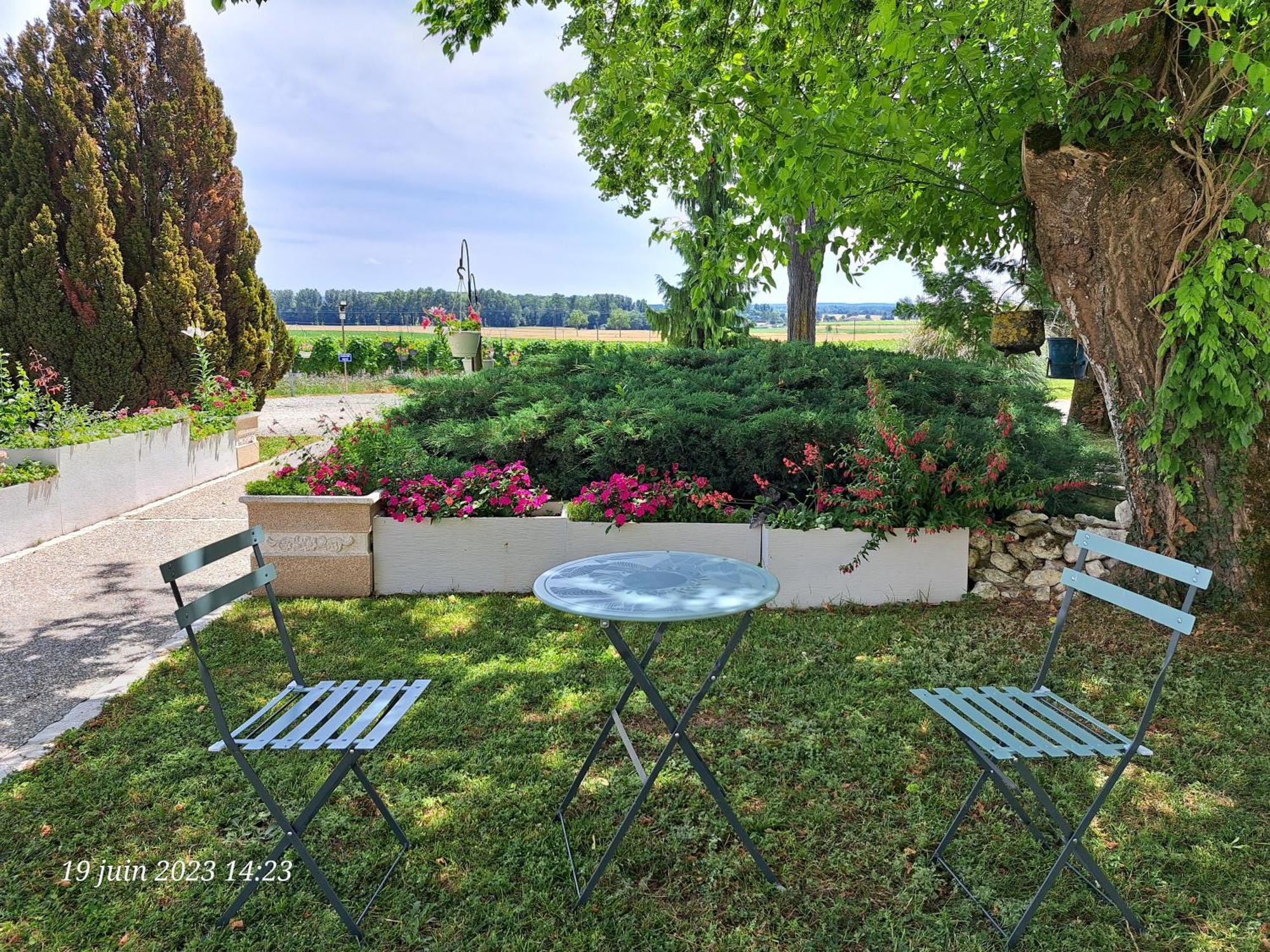 La Metairie Au Milieu Des Vignes Apartment Réaux Exterior foto
